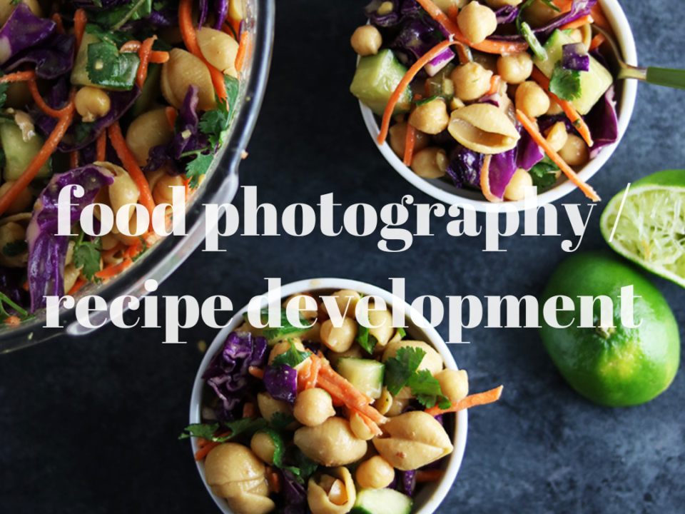 Recipe Development & Food Photography